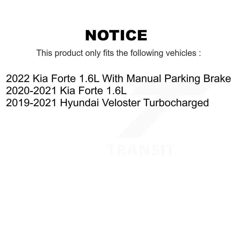 Transit Auto - KBB-131424 - Front and Rear Wheel Bearing and Hub Assembly Kits image 19