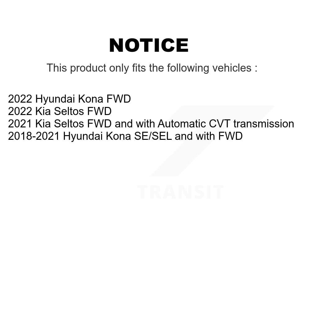 Transit Auto - KBB-131643 - Front Wheel Bearing and Hub Assembly Kits image 19
