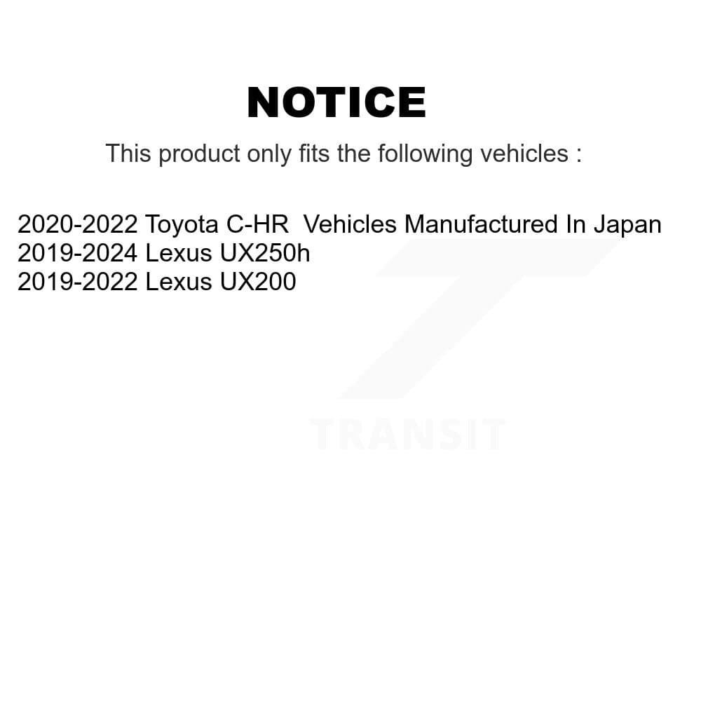Transit Auto - KBB-132331 - Front Wheel Bearing and Hub Assembly Kits image 24