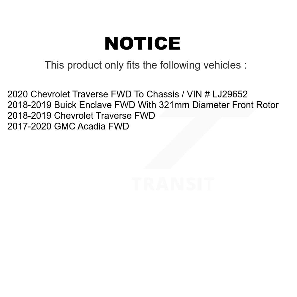 Transit Auto - KBB-132526 - Front and Rear Wheel Bearing and Hub Assembly Kits image 19