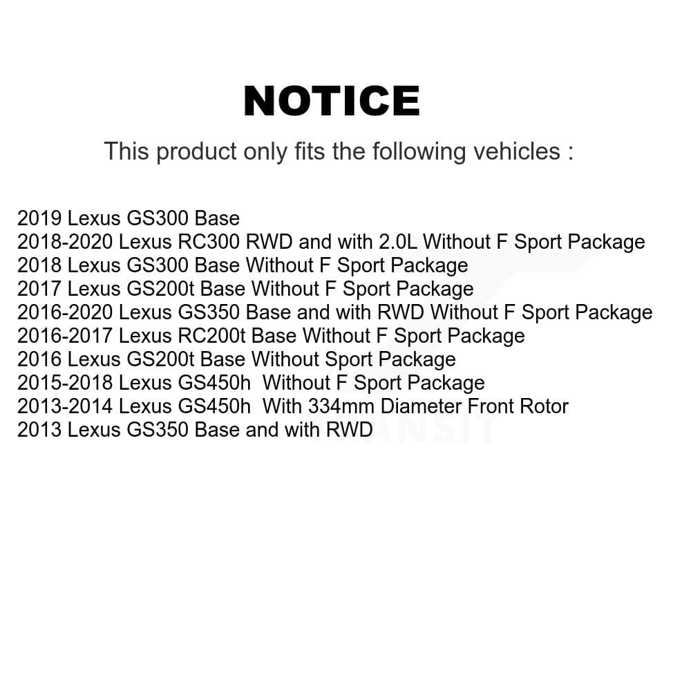 Transit Auto - KBB-132590 - Front and Rear Wheel Bearing and Hub Assembly Kits image 19