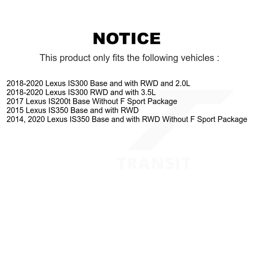 Transit Auto - KBB-132592 - Front and Rear Wheel Bearing and Hub Assembly Kits image 19