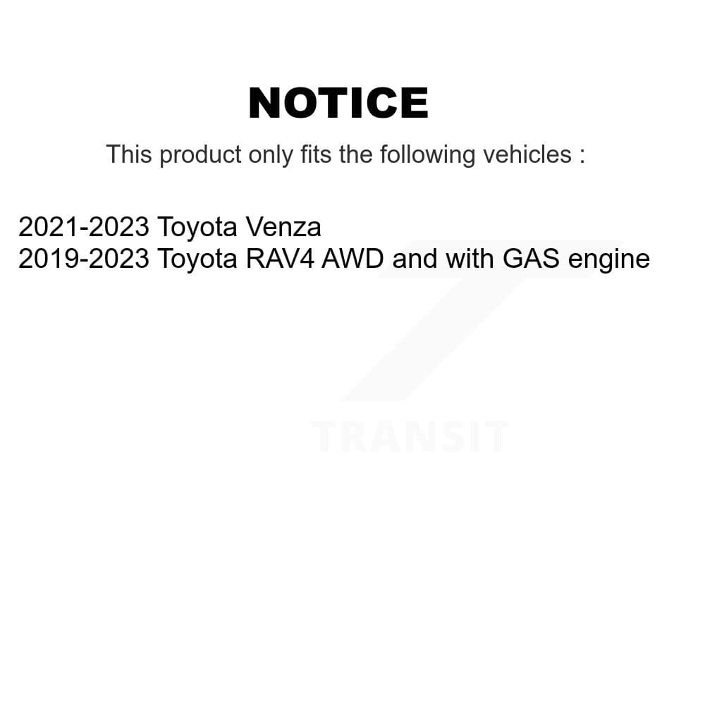 Transit Auto - KBB-132864 - Front and Rear Wheel Bearing and Hub Assembly Kits image 24
