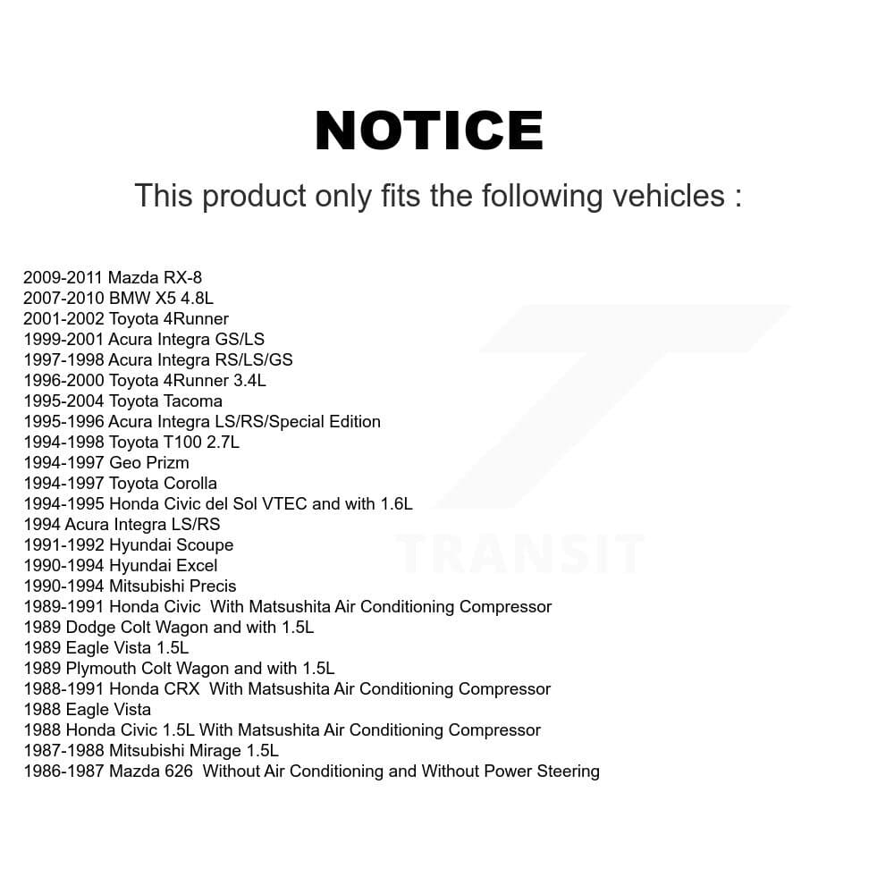 Kobra - KBR-5040343 - Air Conditioning and Idler Serpentine Belt image 9