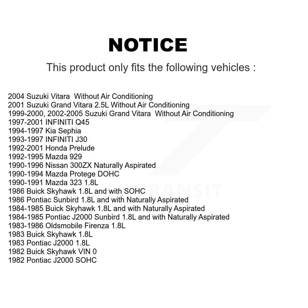 Kobra - KBR-5040400 - Power Steering Serpentine Belt image 9