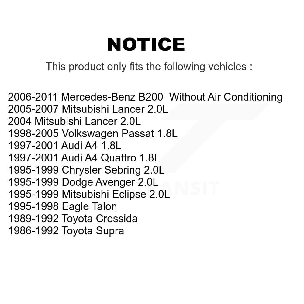 Kobra - KBR-5050510 - Power Steering, Air Conditioning and Idler Serpentine Belt image 9