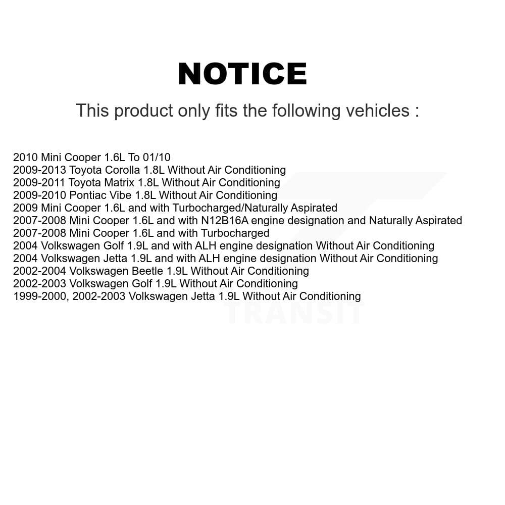 Kobra - KBR-5060358 - Alternator and Water Pump Serpentine Belt image 9