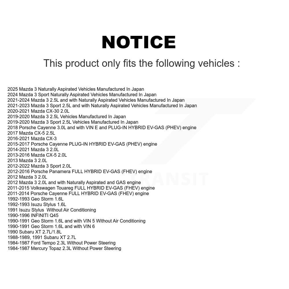 Kobra - KBR-5060380 - Air Conditioning, Alternator and Tensioner Serpentine Belt image 9