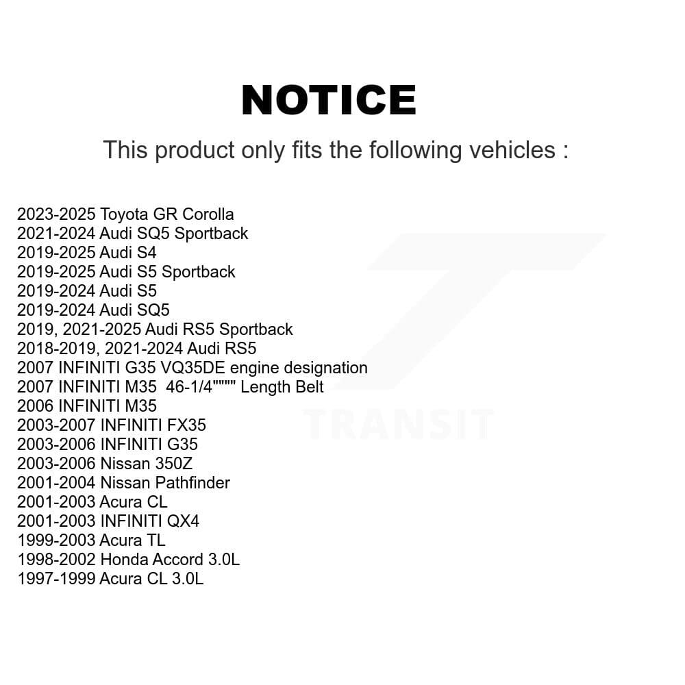 Kobra - KBR-5060463 - Alternator and Water Pump Serpentine Belt image 9