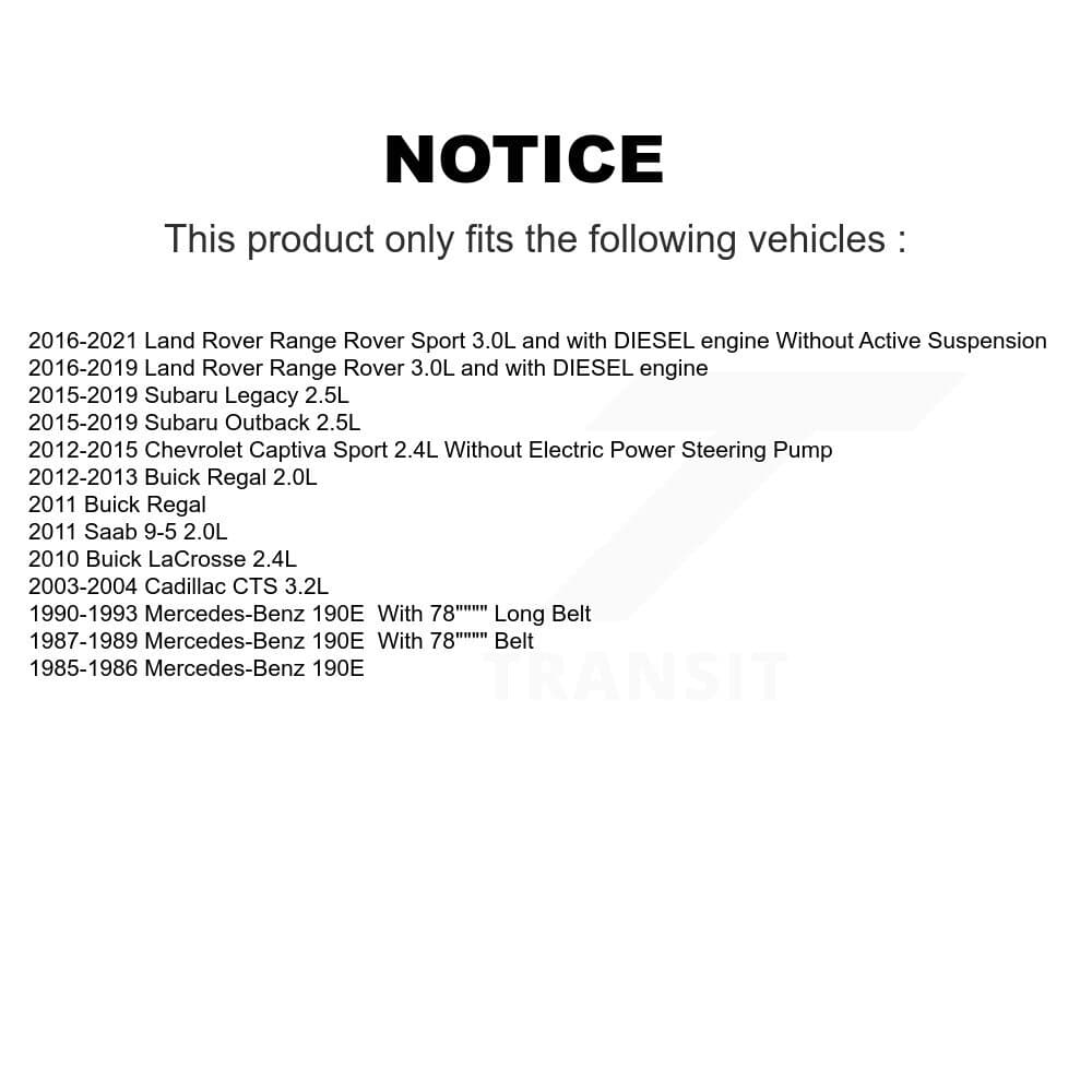 Kobra - KBR-5060780 - Main Drive Serpentine Belt image 9