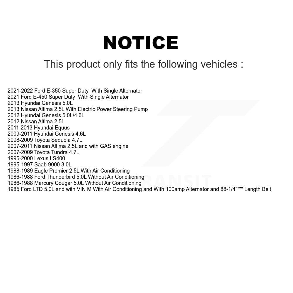 Kobra - KBR-5060878 - Main Drive Serpentine Belt image 9