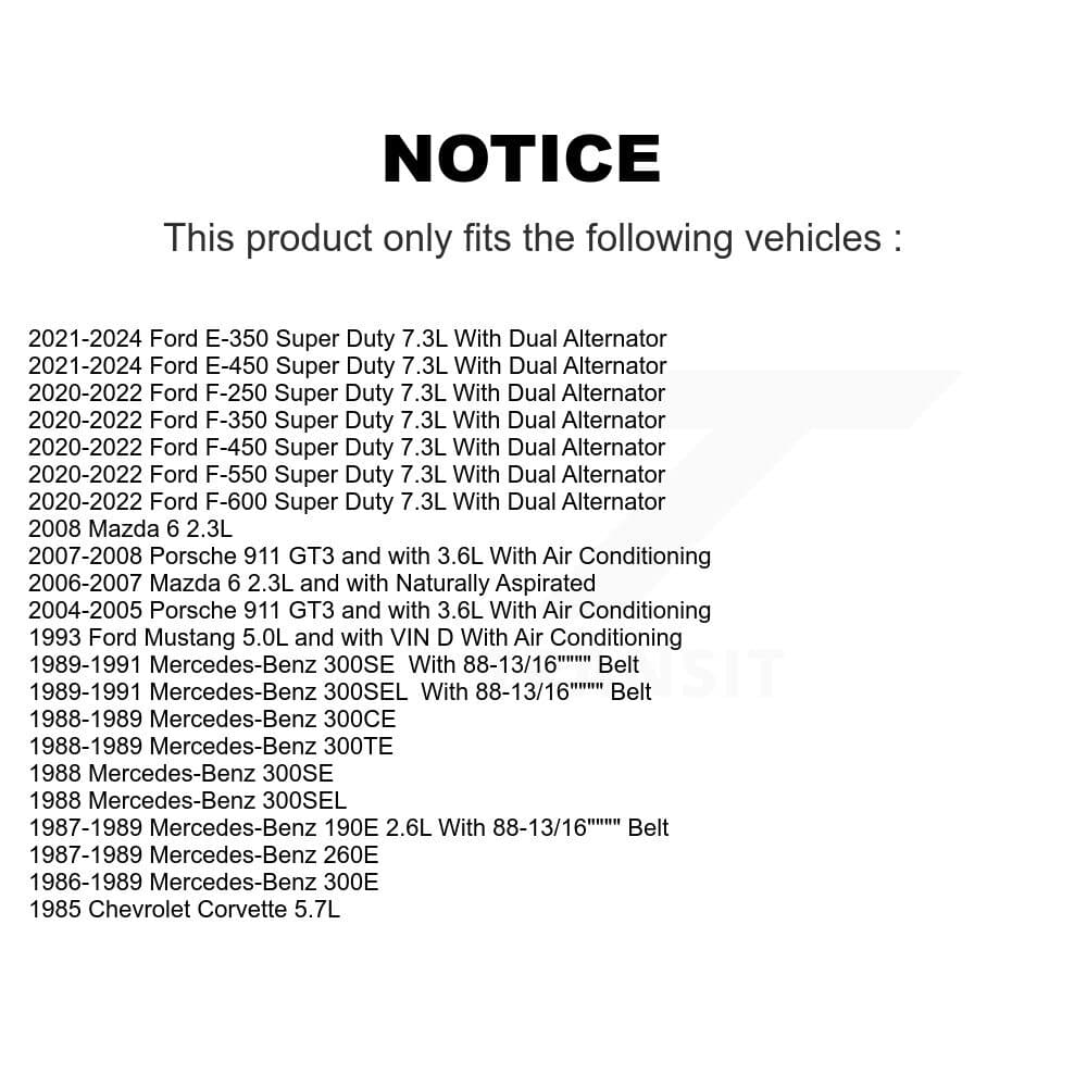Kobra - KBR-5060888 - Main Drive Serpentine Belt image 9