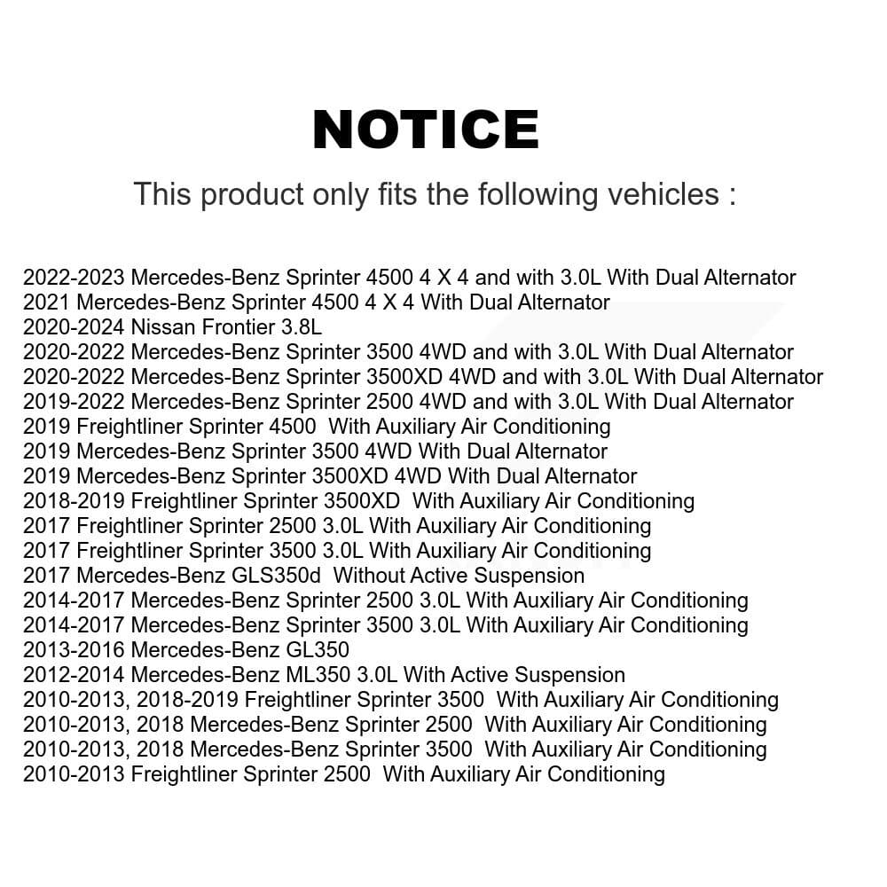Kobra - KBR-5070807 - Main Drive Serpentine Belt image 9