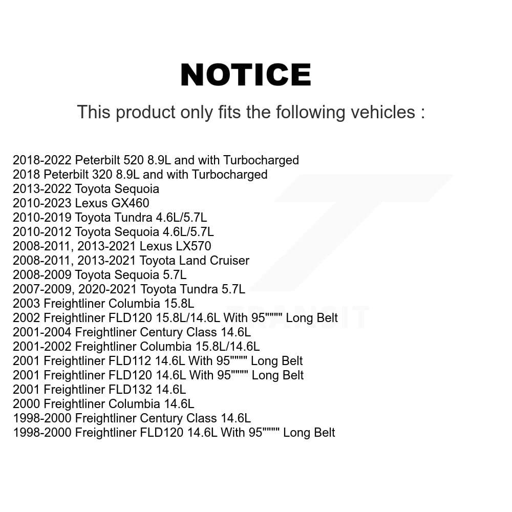 Kobra - KBR-5080950 - Main Drive Serpentine Belt image 9