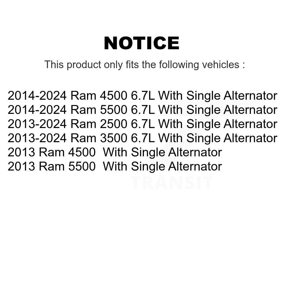 Kobra - KBR-5081244 - Main Drive Serpentine Belt image 9