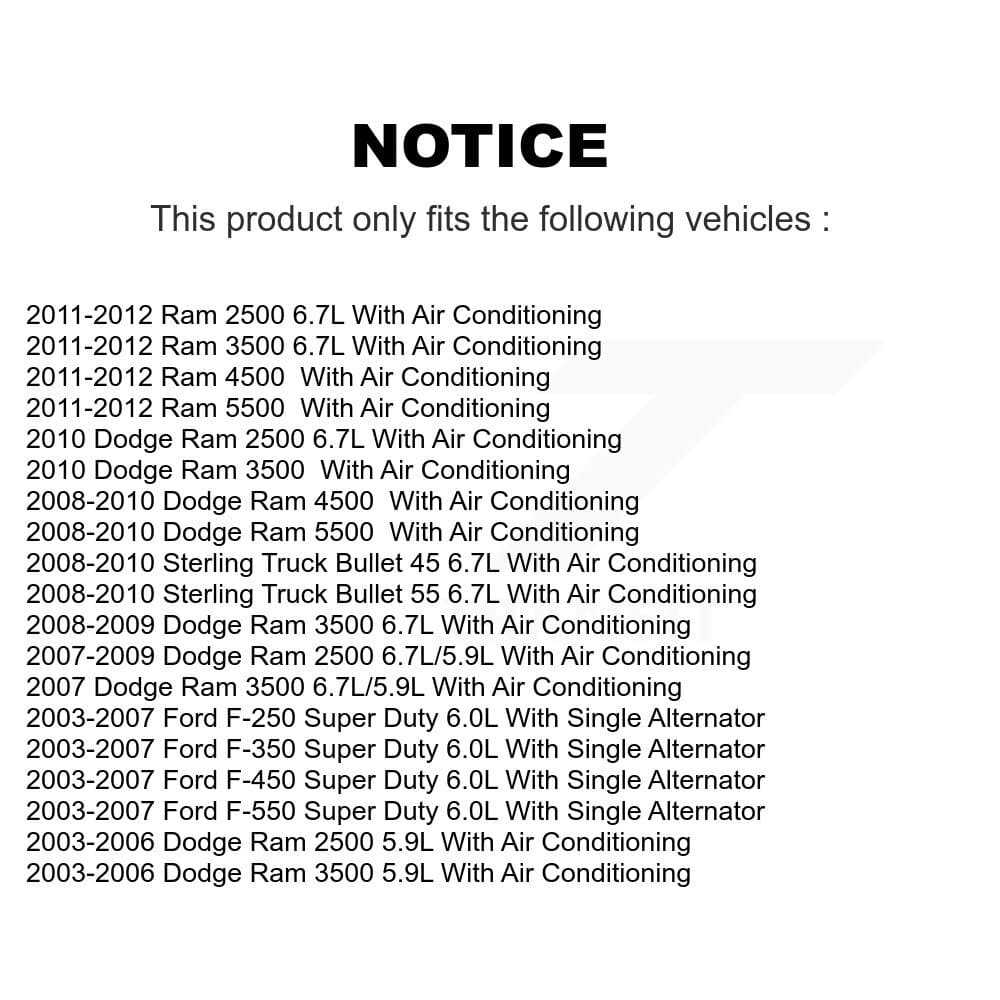 Kobra - KBR-5081260 - Main Drive Serpentine Belt image 9