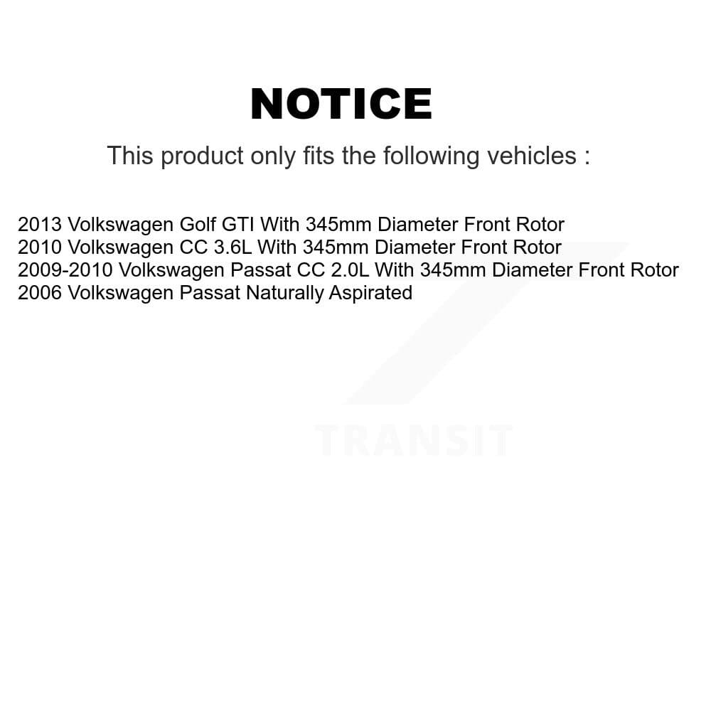 Transit Auto - KC8-100189S - Front Disc Brake Kits image 24