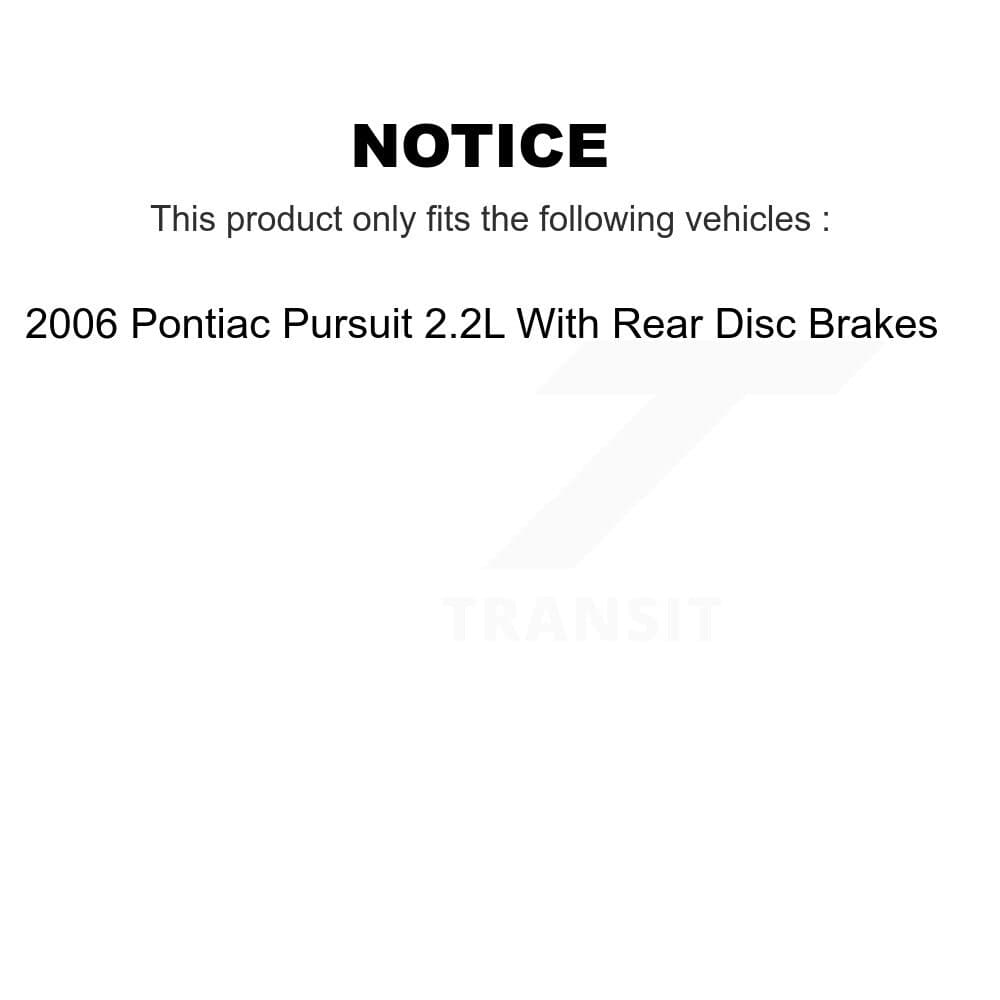 Transit Auto - KC8-100240S - Front Disc Brake Kits image 24