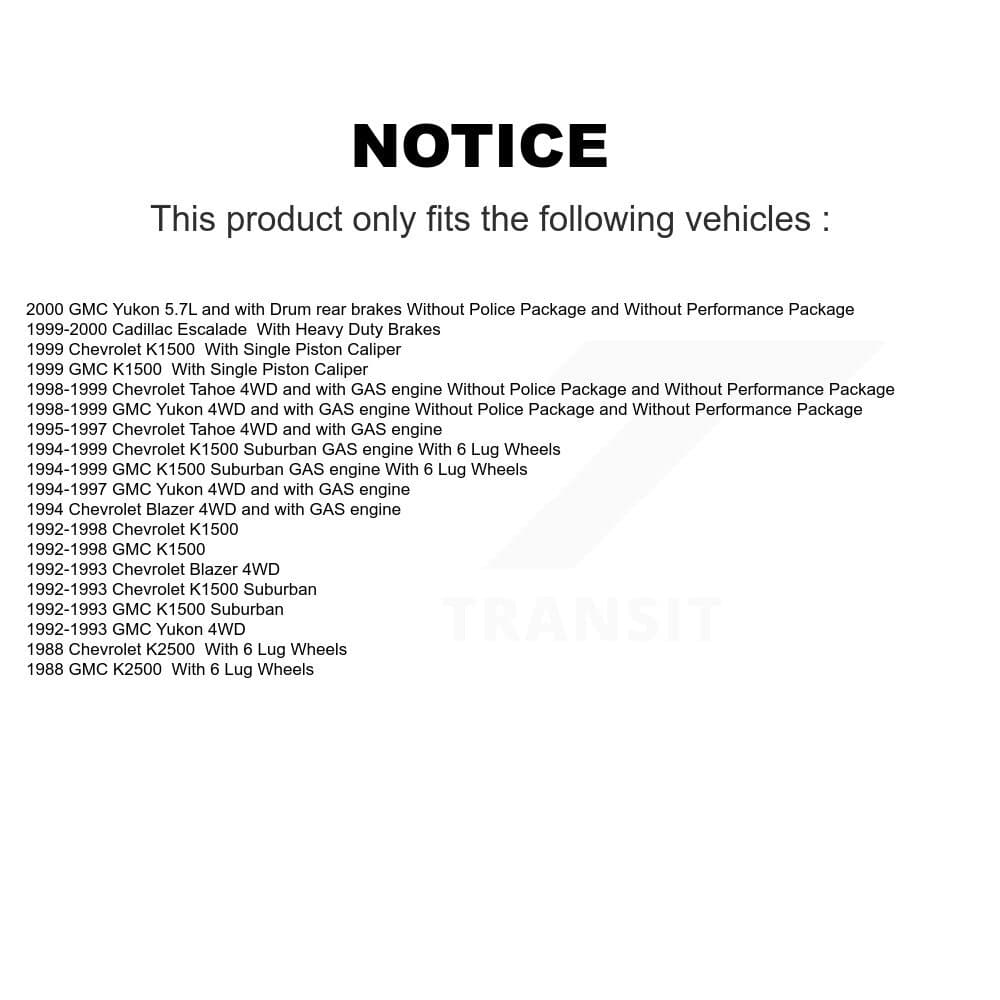 Transit Auto - KC8-100275N - Front Disc Brake Kits image 24