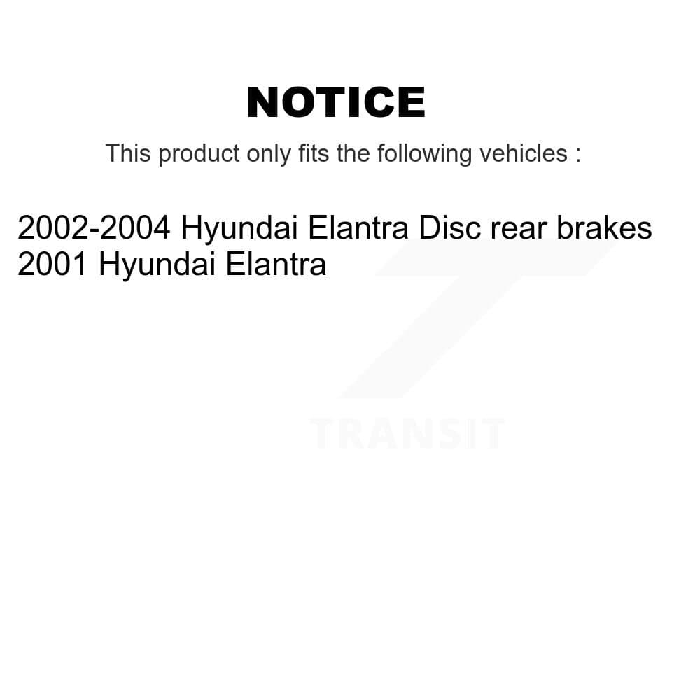 Transit Auto - KC8-100281T - Rear Disc Brake Kits image 24