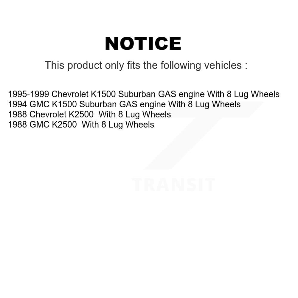 Transit Auto - KC8-100291P - Front Disc Brake Kits image 24