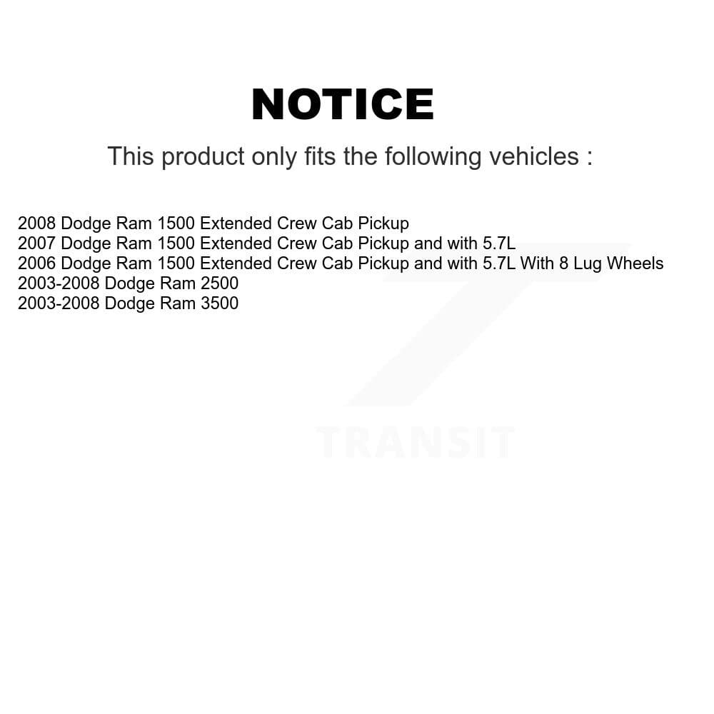 Transit Auto - KC8-100343N - Front Disc Brake Kits image 24