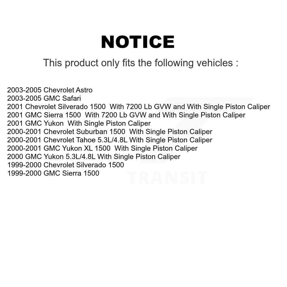 Transit Auto - KC8-100356S - Rear Disc Brake Kits image 24