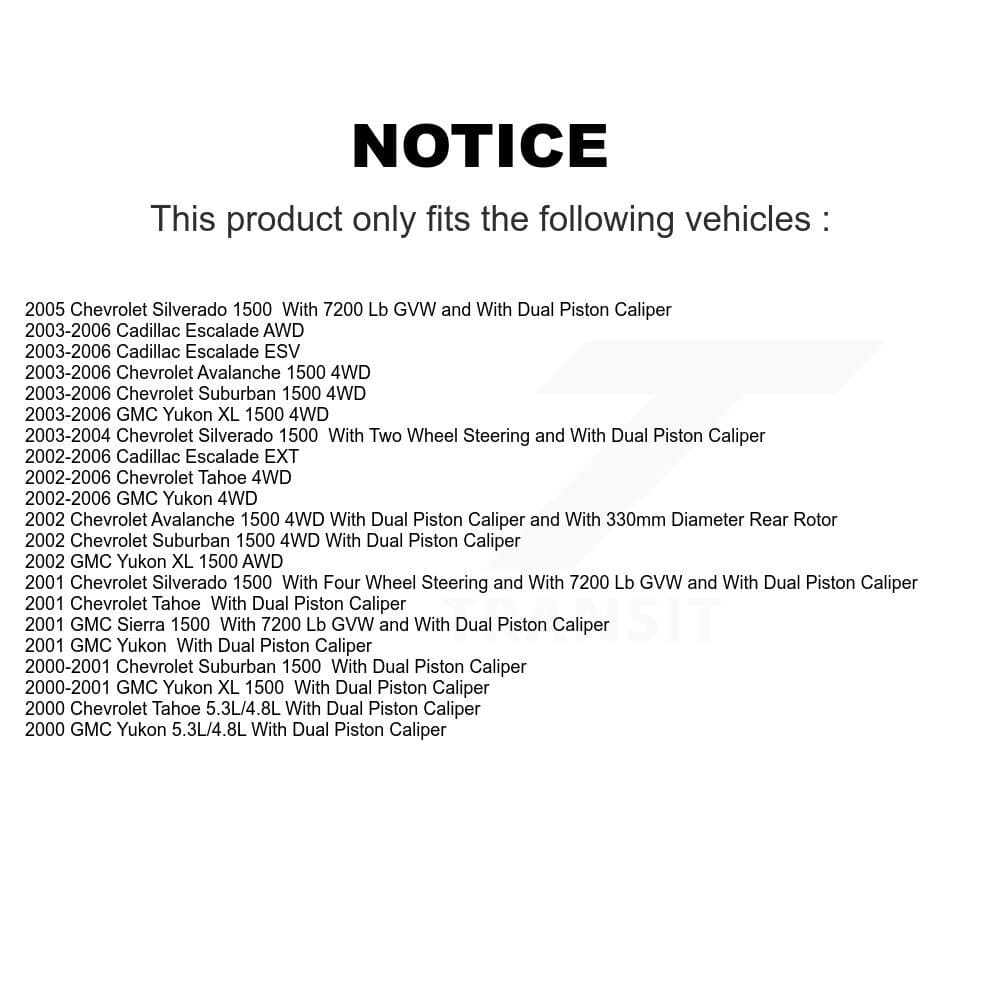 CMX - KC8-100373C - Rear Disc Brake Kits image 24