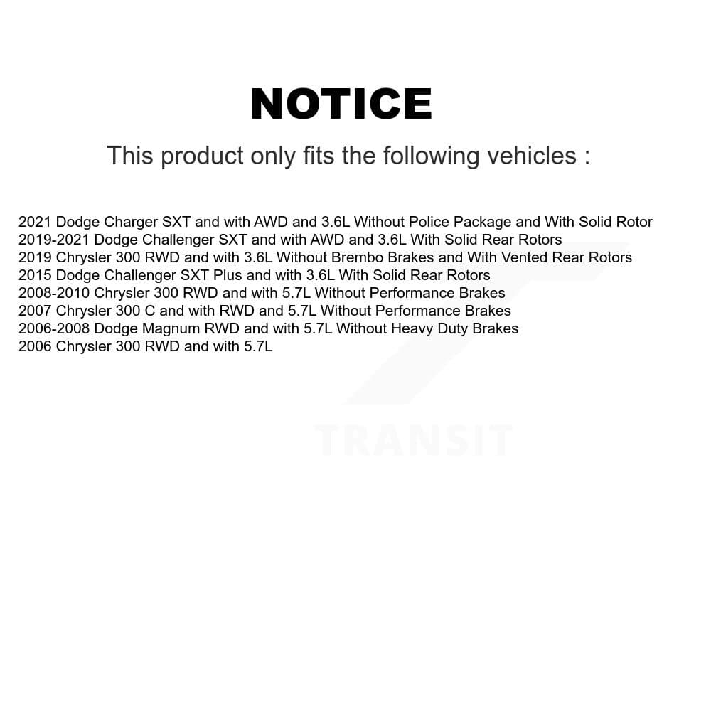Transit Auto - KC8-100432S - Rear Disc Brake Kits image 24