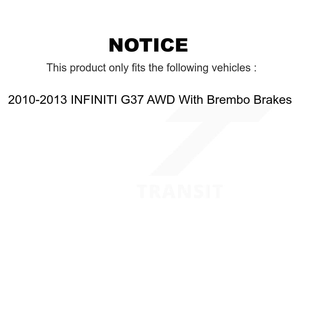 Transit Auto - KC8-100483P - Rear Disc Brake Kits image 24
