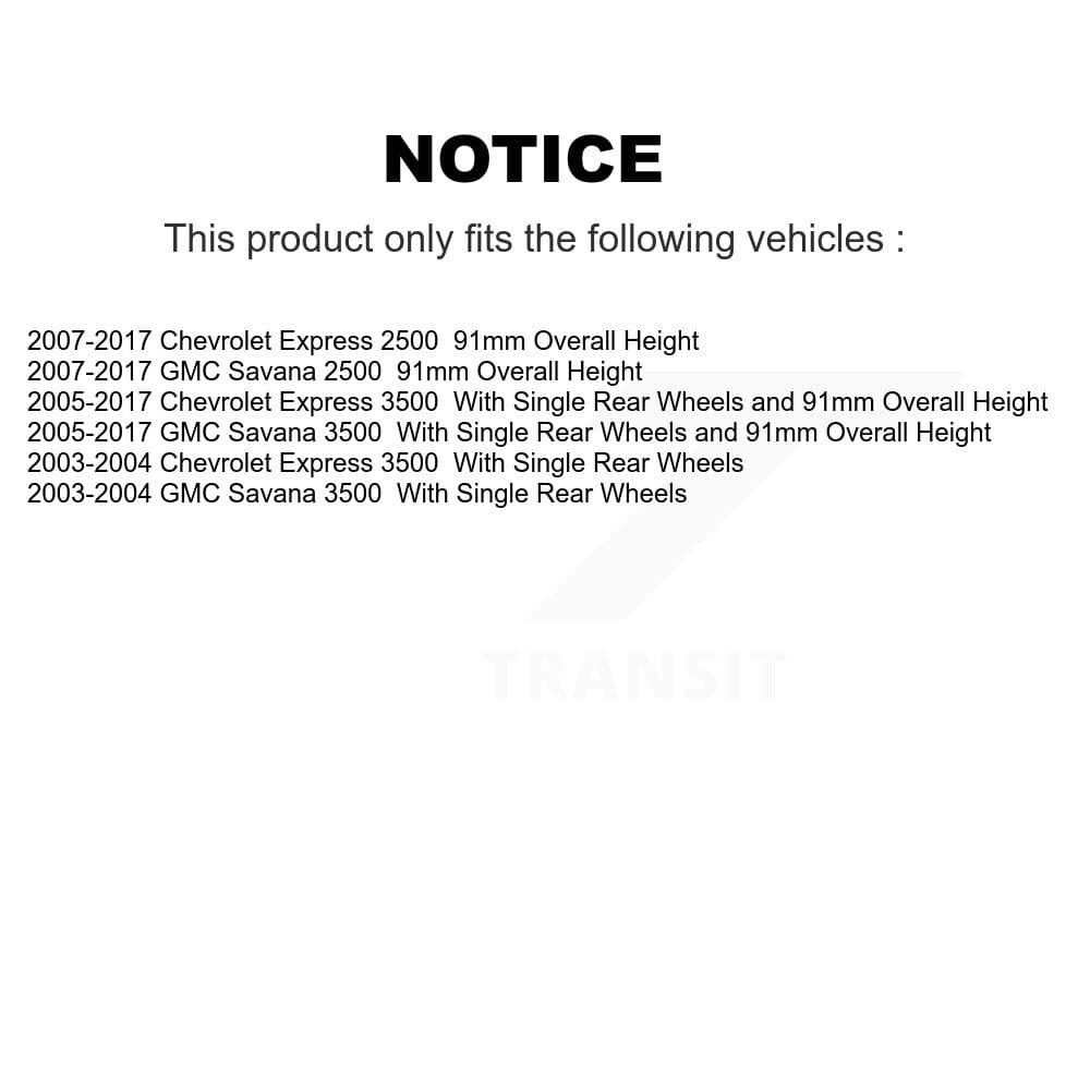 Transit Auto - KC8-100509P - Rear Disc Brake Kits image 24