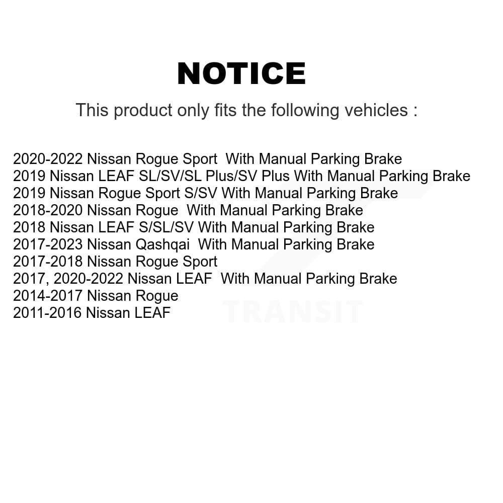 Transit Auto - KC8-100532S - Rear Disc Brake Kits image 24