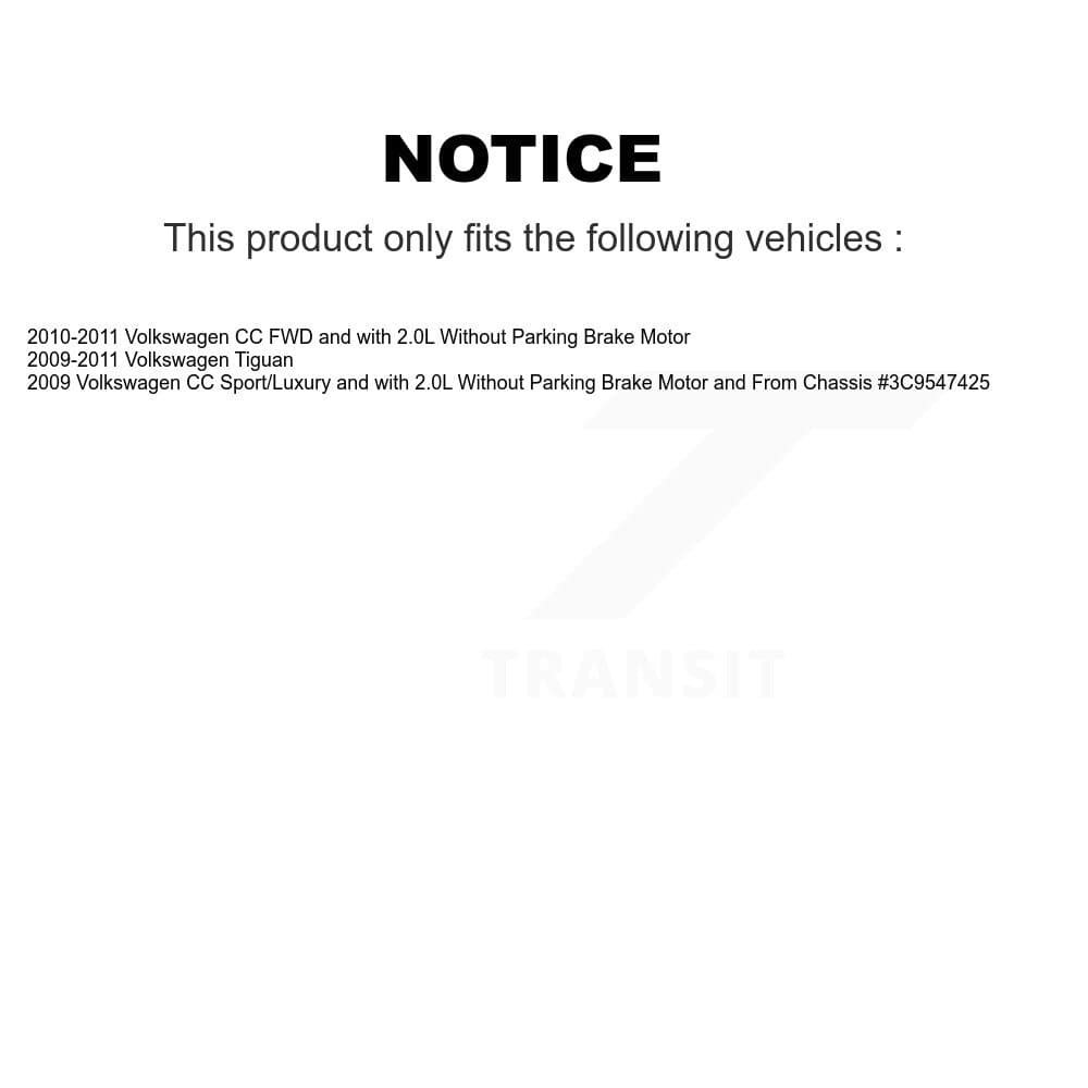 Transit Auto - KC8-100543P - Rear Disc Brake Kits image 24