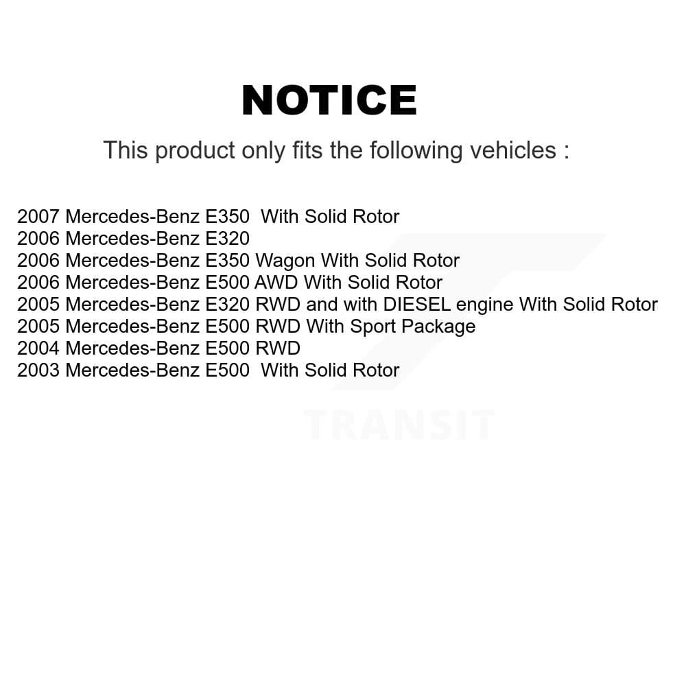 Transit Auto - KC8-100577S - Rear Disc Brake Kits image 24