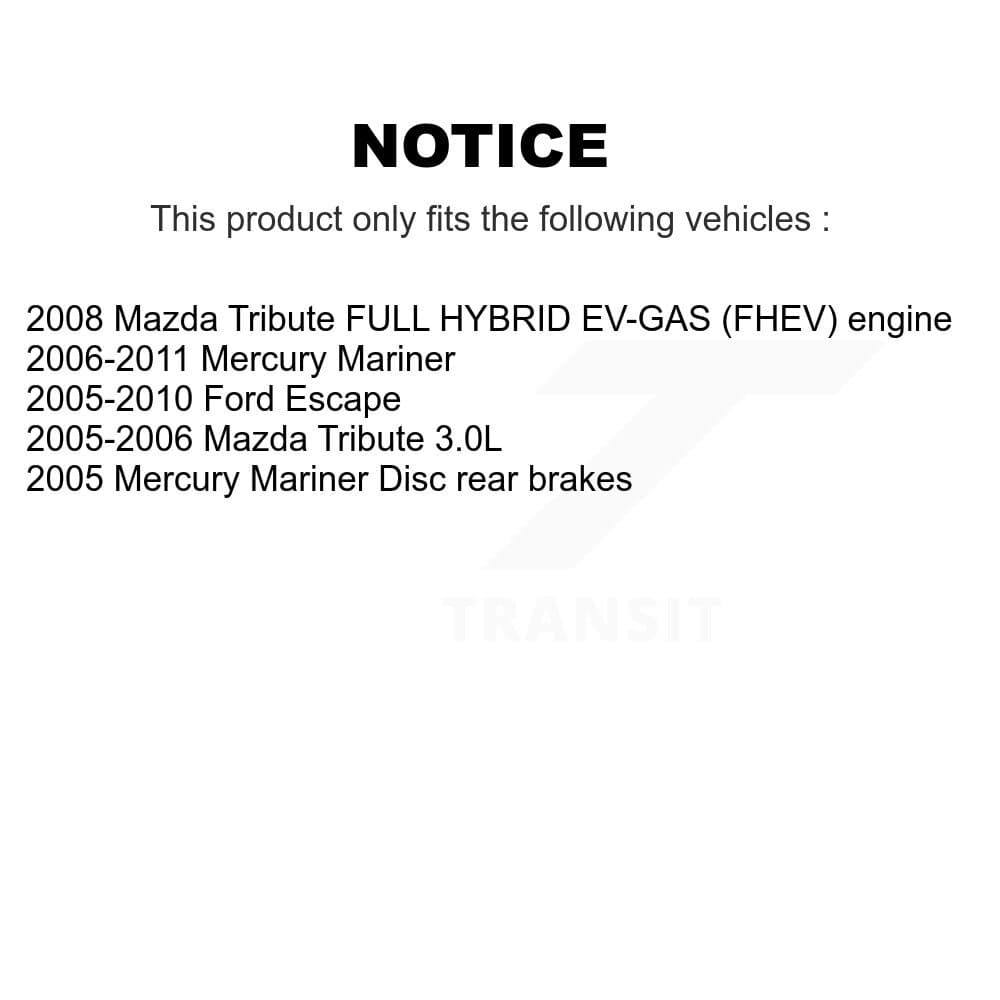 Transit Auto - KC8-100588P - Rear Disc Brake Kits image 24