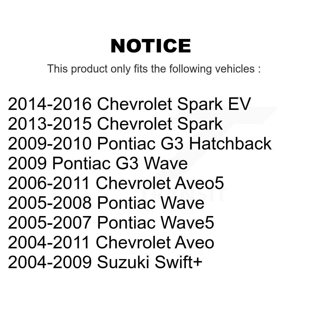 Transit Auto - KC8-100660N - Front Disc Brake Kits image 24