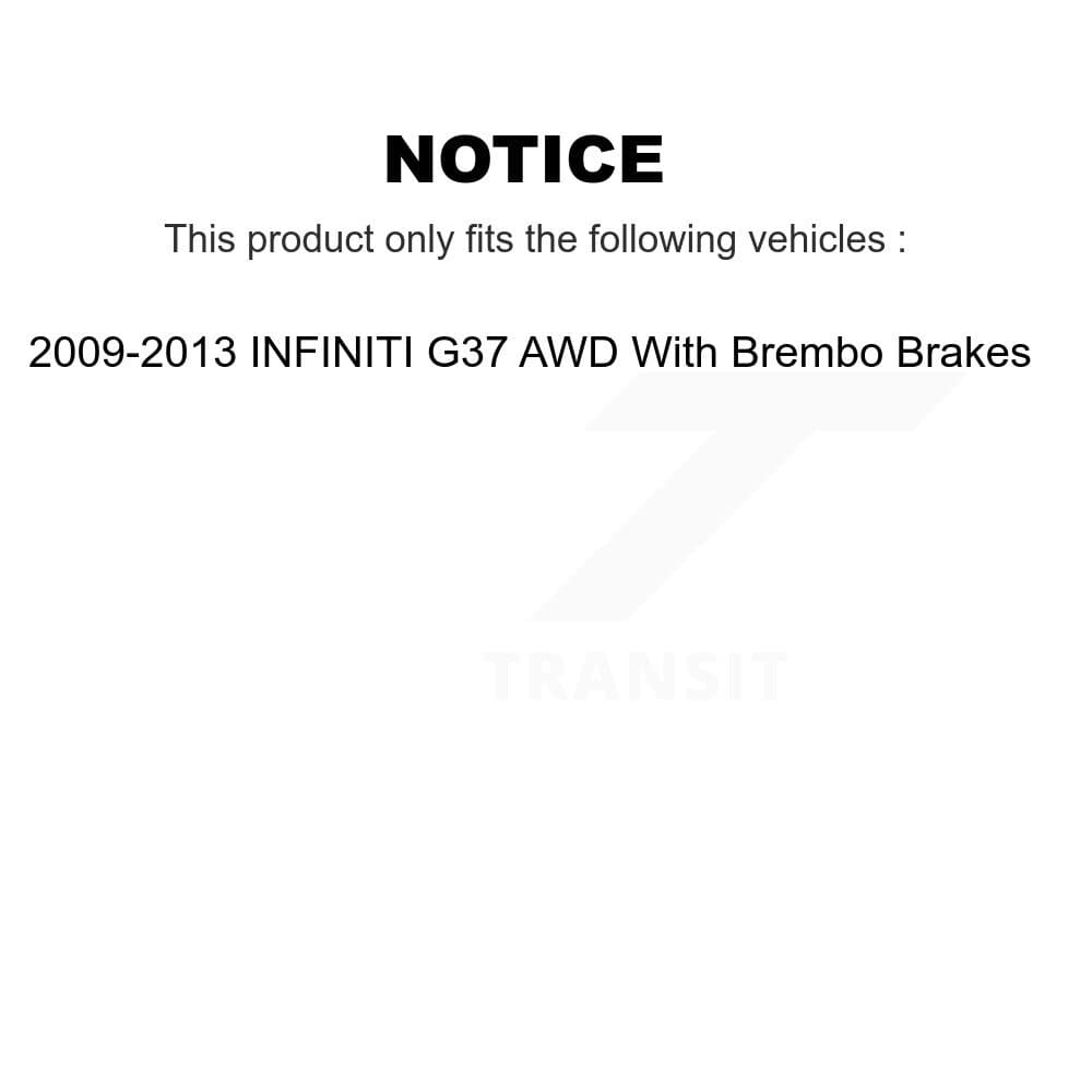 Transit Auto - KC8-100668T - Front Disc Brake Kits image 24