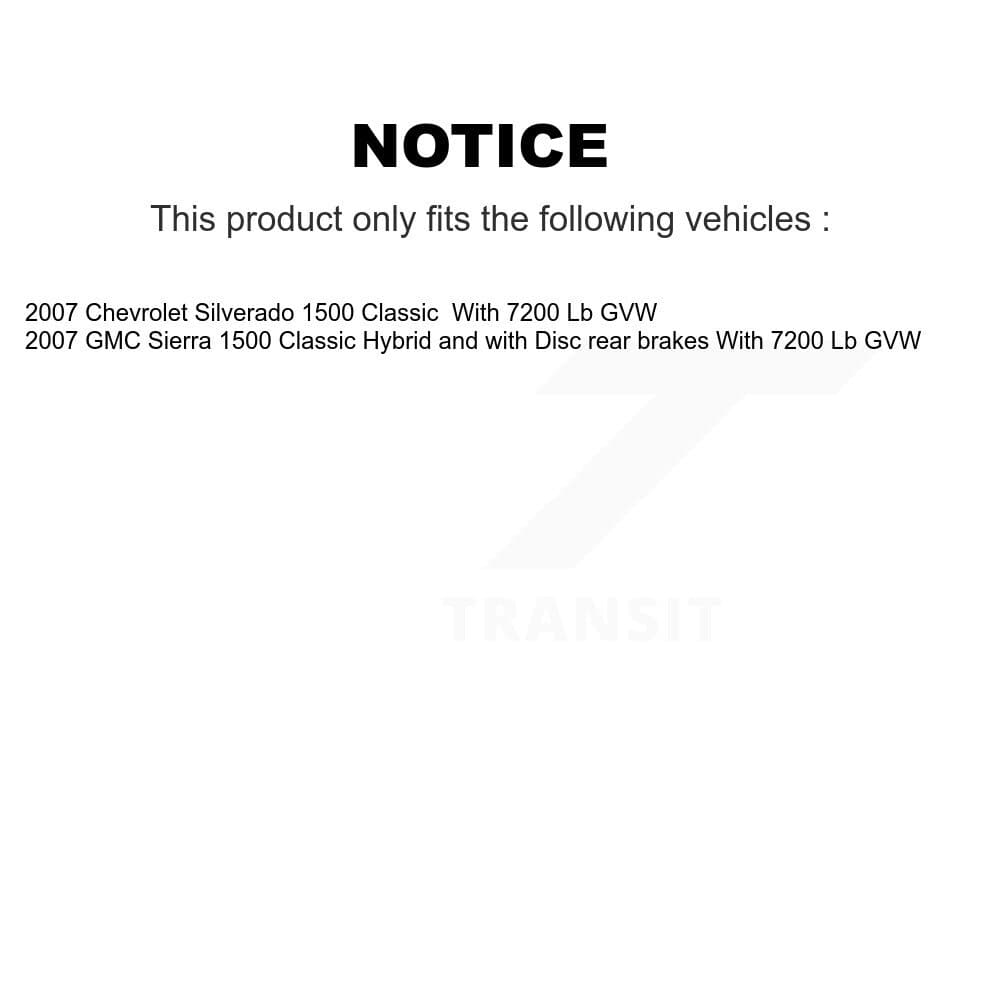 CMX - KC8-100704C - Rear Disc Brake Kits image 24