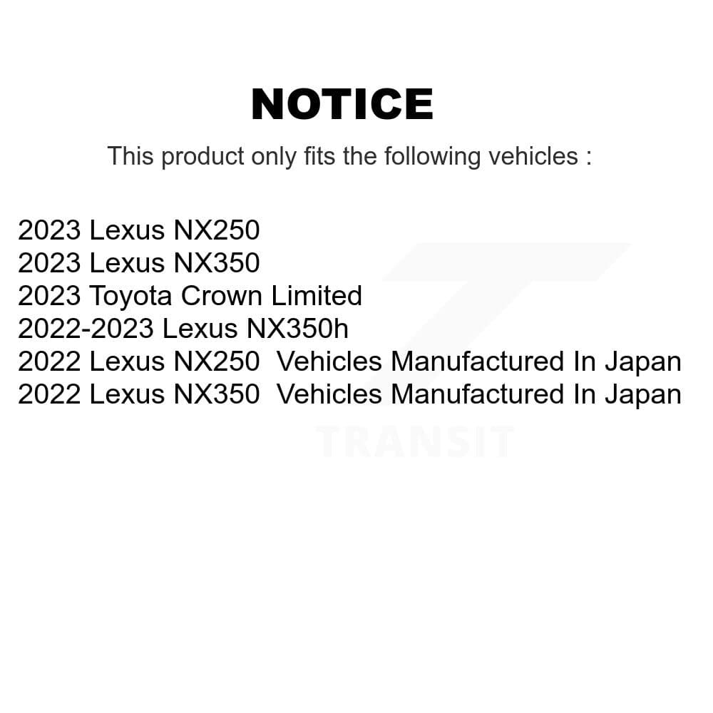 Transit Auto - KC8-100719T - Front Disc Brake Kits image 24