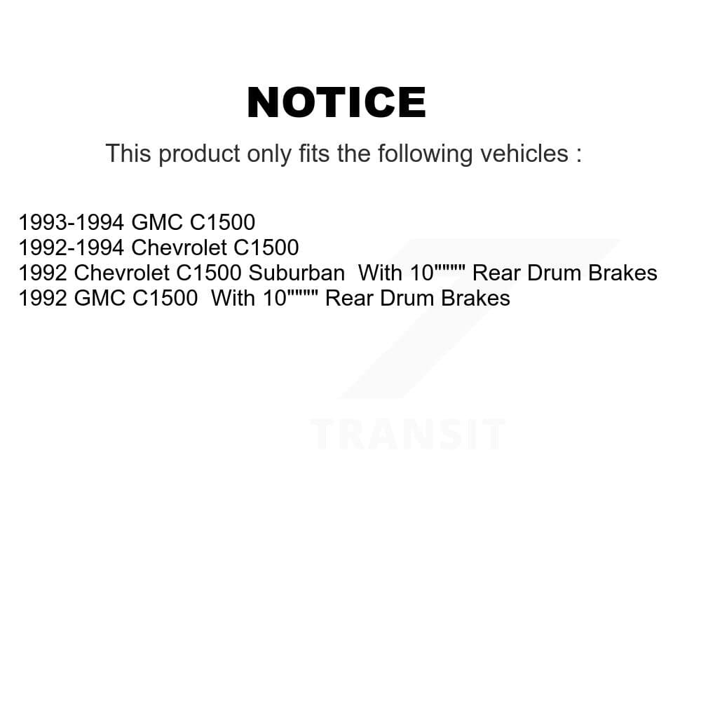 Transit Auto - KC8-100733P - Front Disc Brake Kits image 24