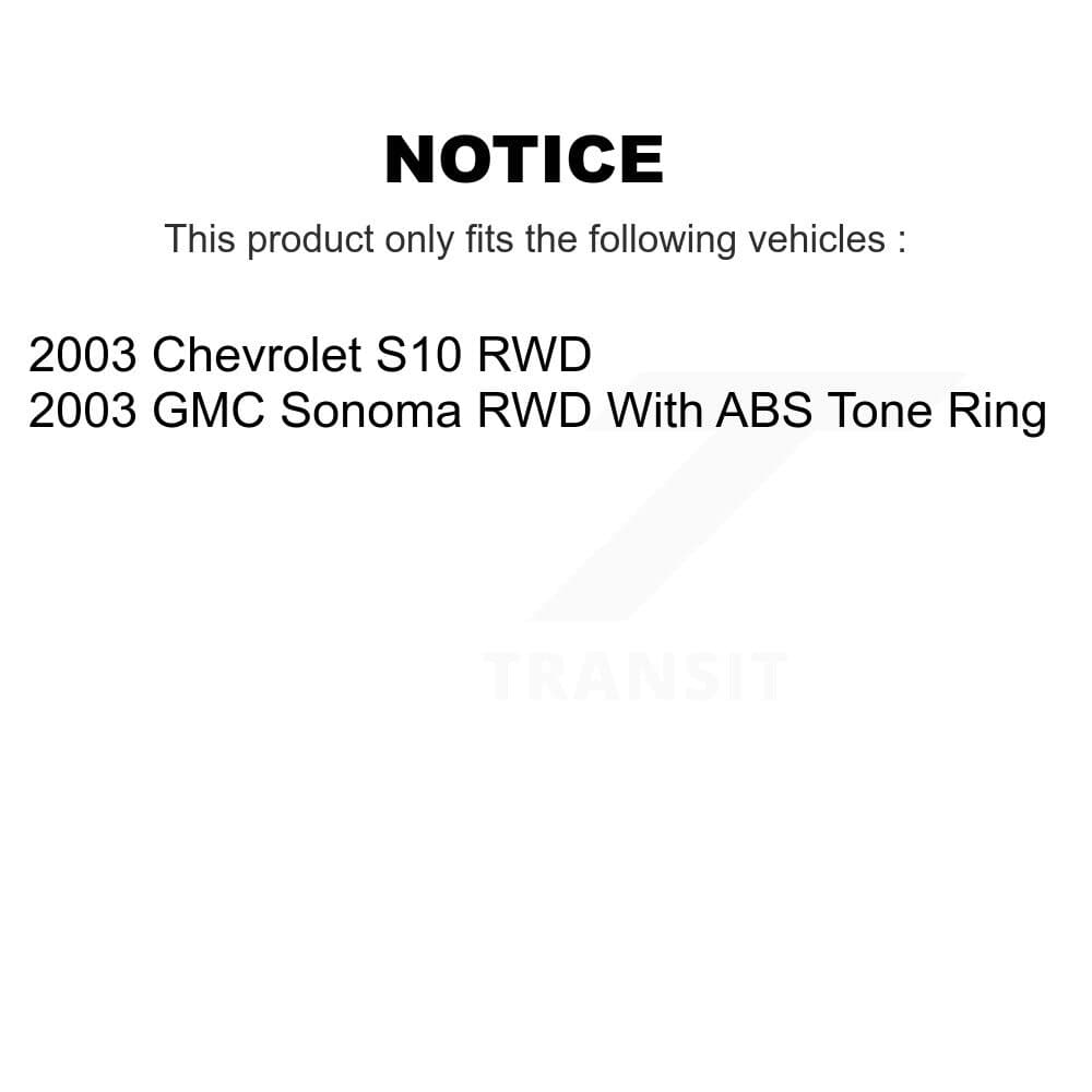 Transit Auto - KC8-100744S - Front and Rear Disc Brake Kits image 24