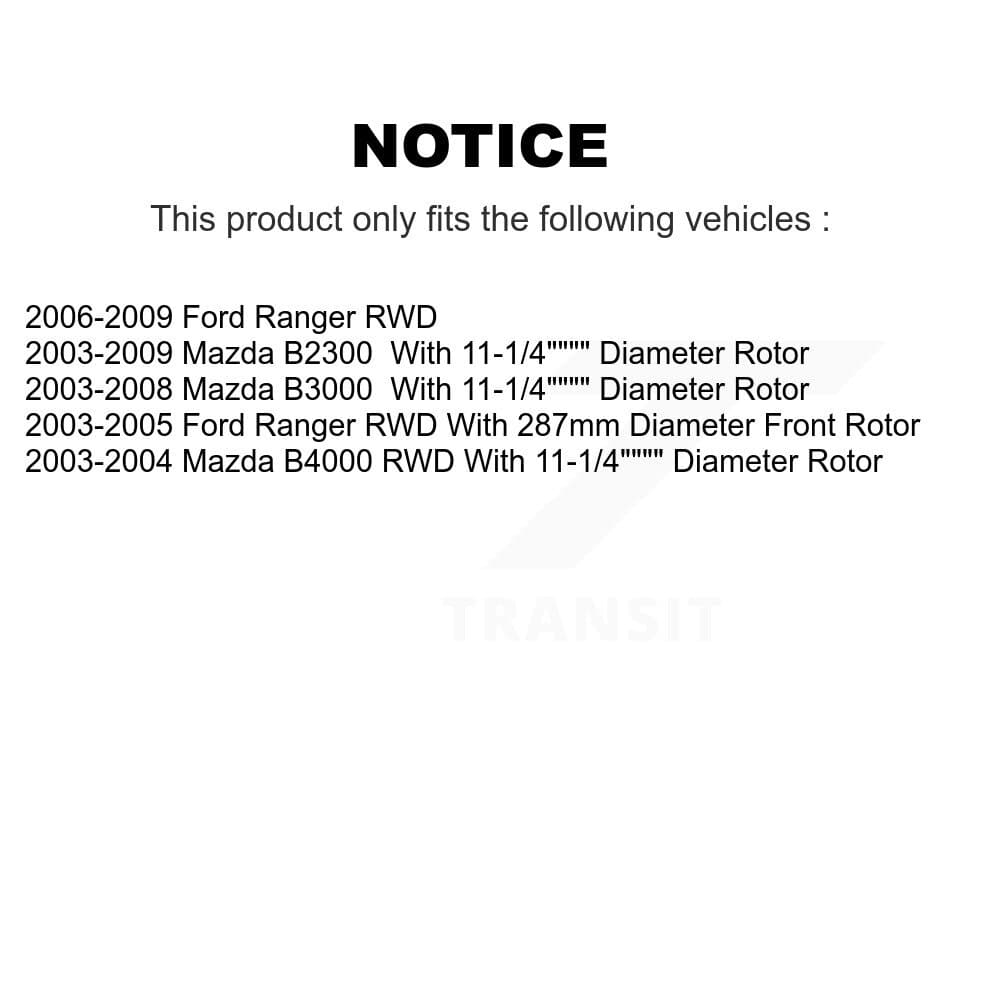 Transit Auto - KC8-100746T - Front Disc Brake Kits image 24