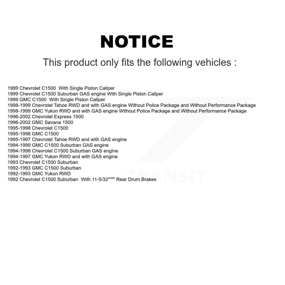 Transit Auto - KC8-100749T - Front Disc Brake Kits image 24