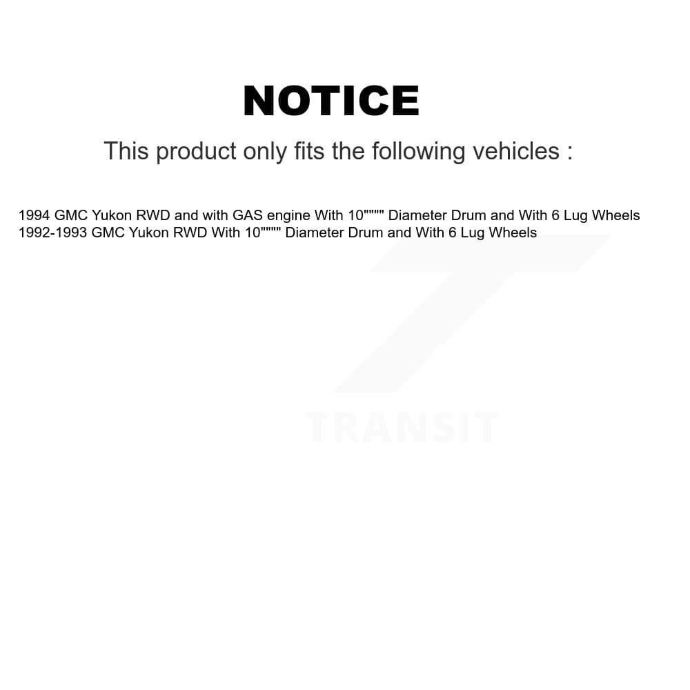 Transit Auto - KC8-100753P - Front and Rear Disc Brake Kits image 24