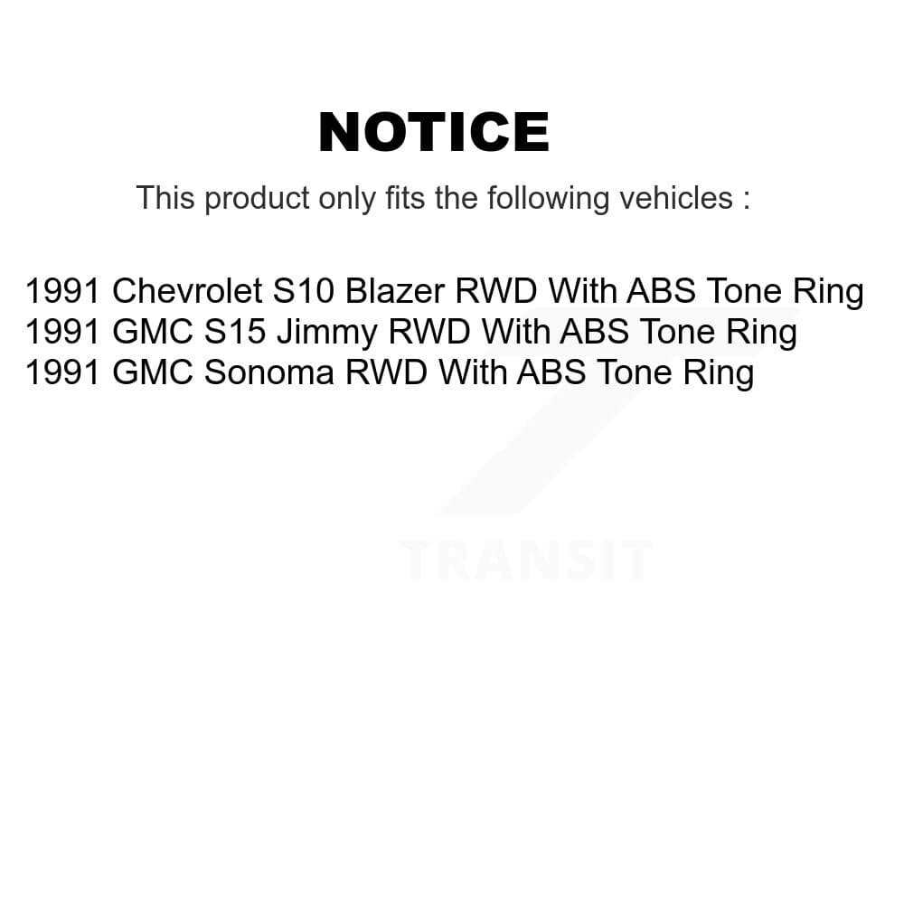 Transit Auto - KC8-100771P - Front and Rear Disc Brake Kits image 24