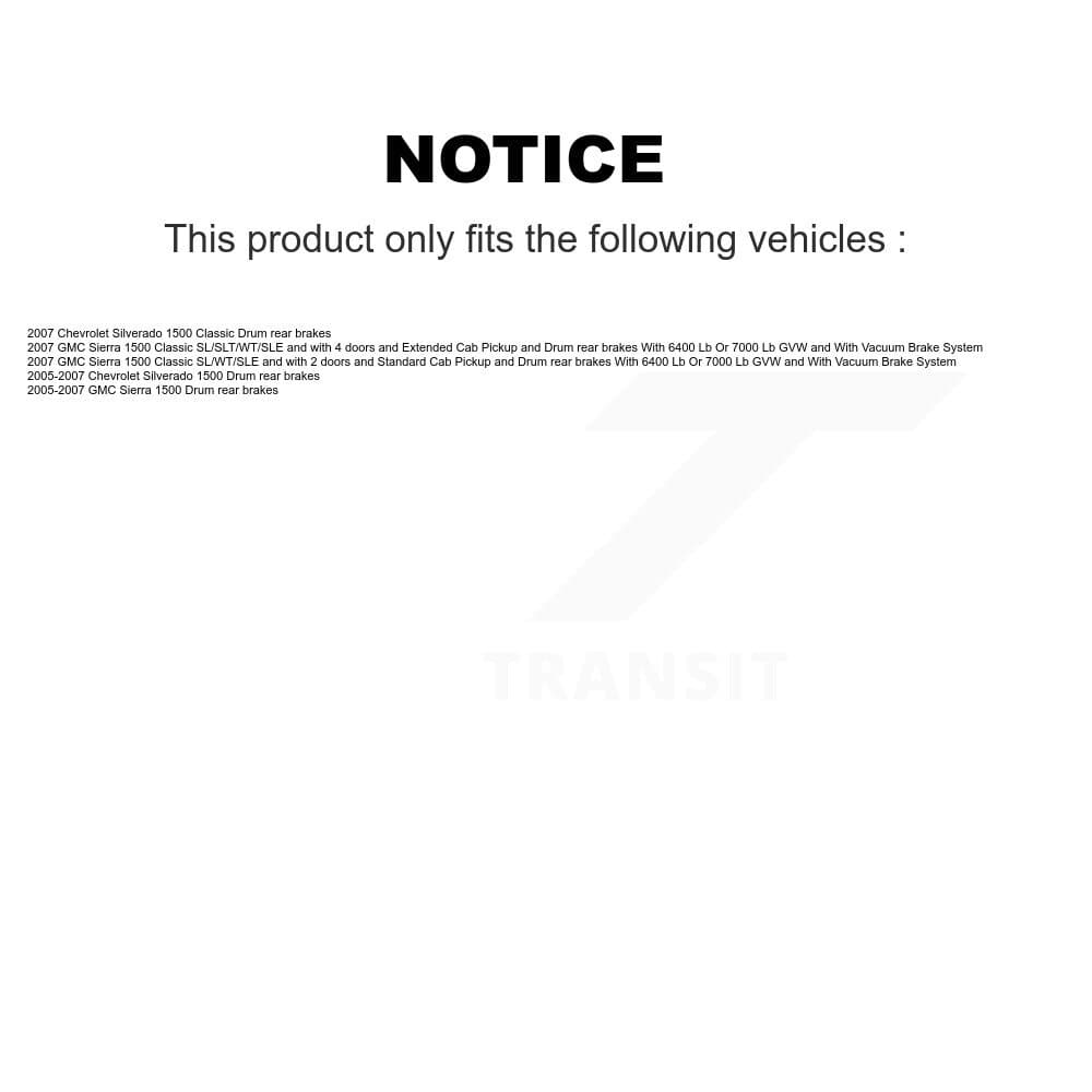 Transit Auto - KC8-100782P - Front and Rear Disc Brake Kits image 24