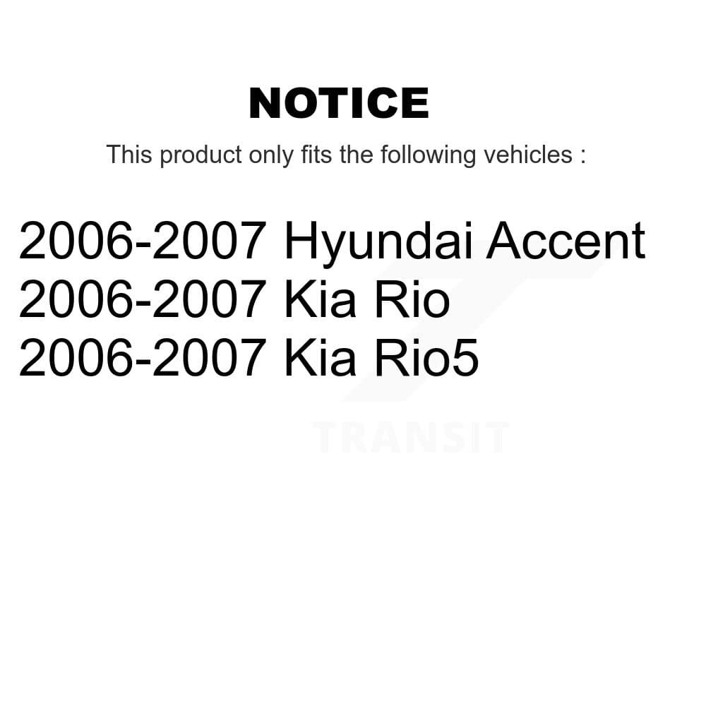 Transit Auto - KC8-100830N - Rear Disc Brake Kits image 24