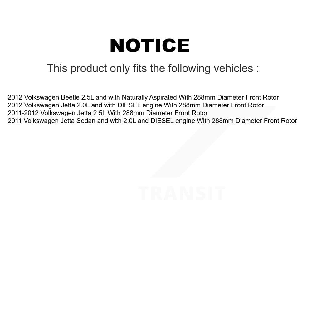 Transit Auto - KC8-100836C - Front and Rear Disc Brake Kits image 24