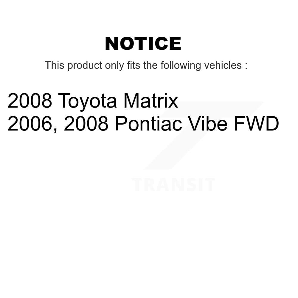 Transit Auto - KC8-100927T - Front and Rear Disc Brake Kits image 24