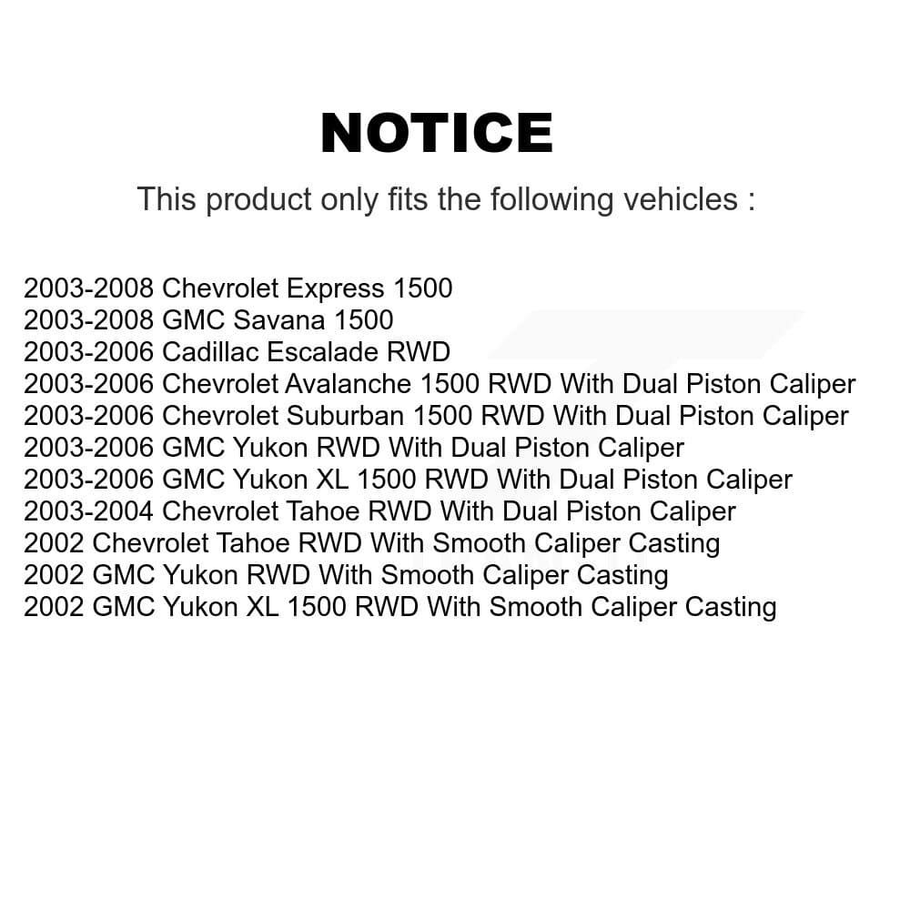 Transit Auto - KC8-100961P - Front and Rear Disc Brake Kits image 24